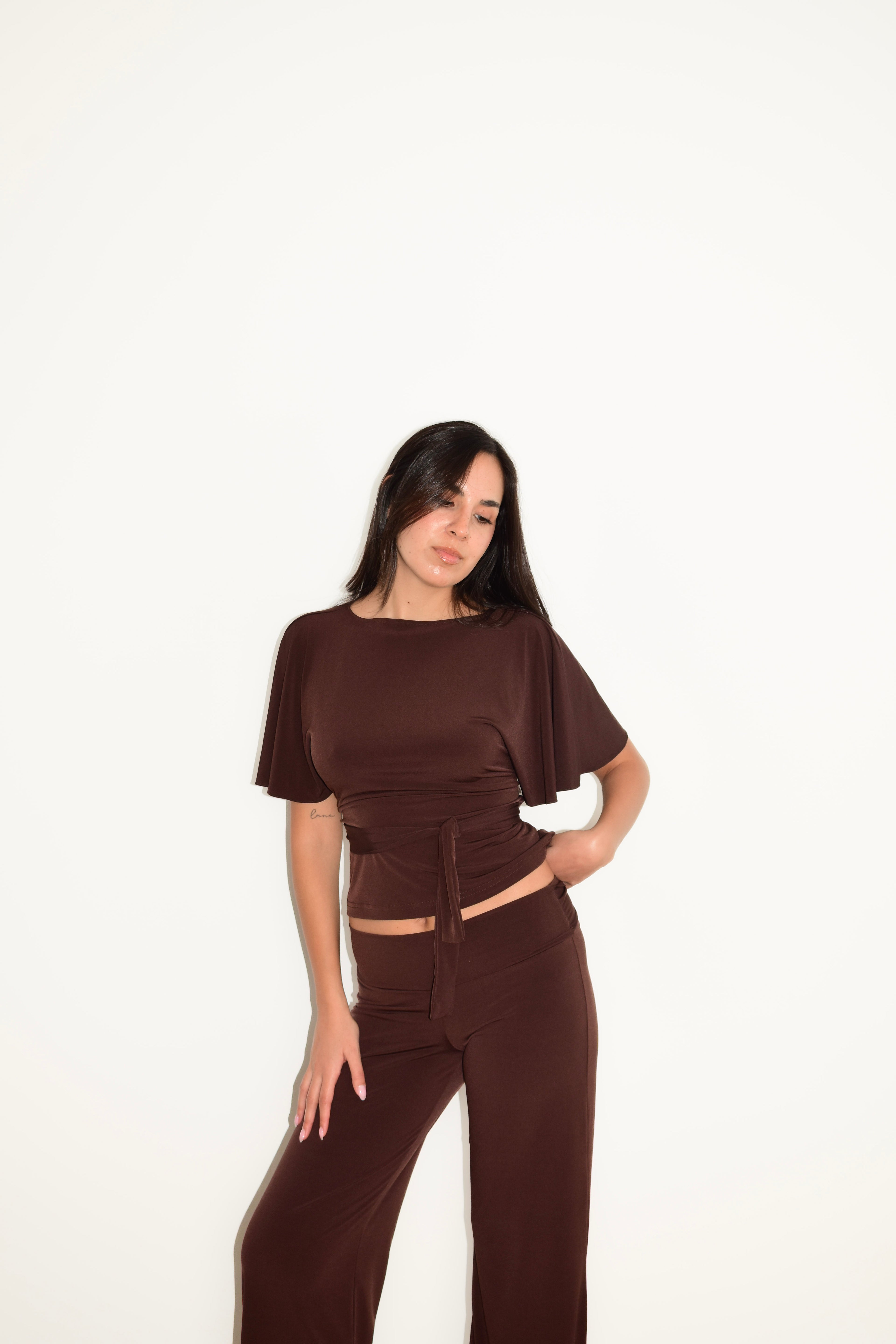 TOP MELINA CHOCOLATE