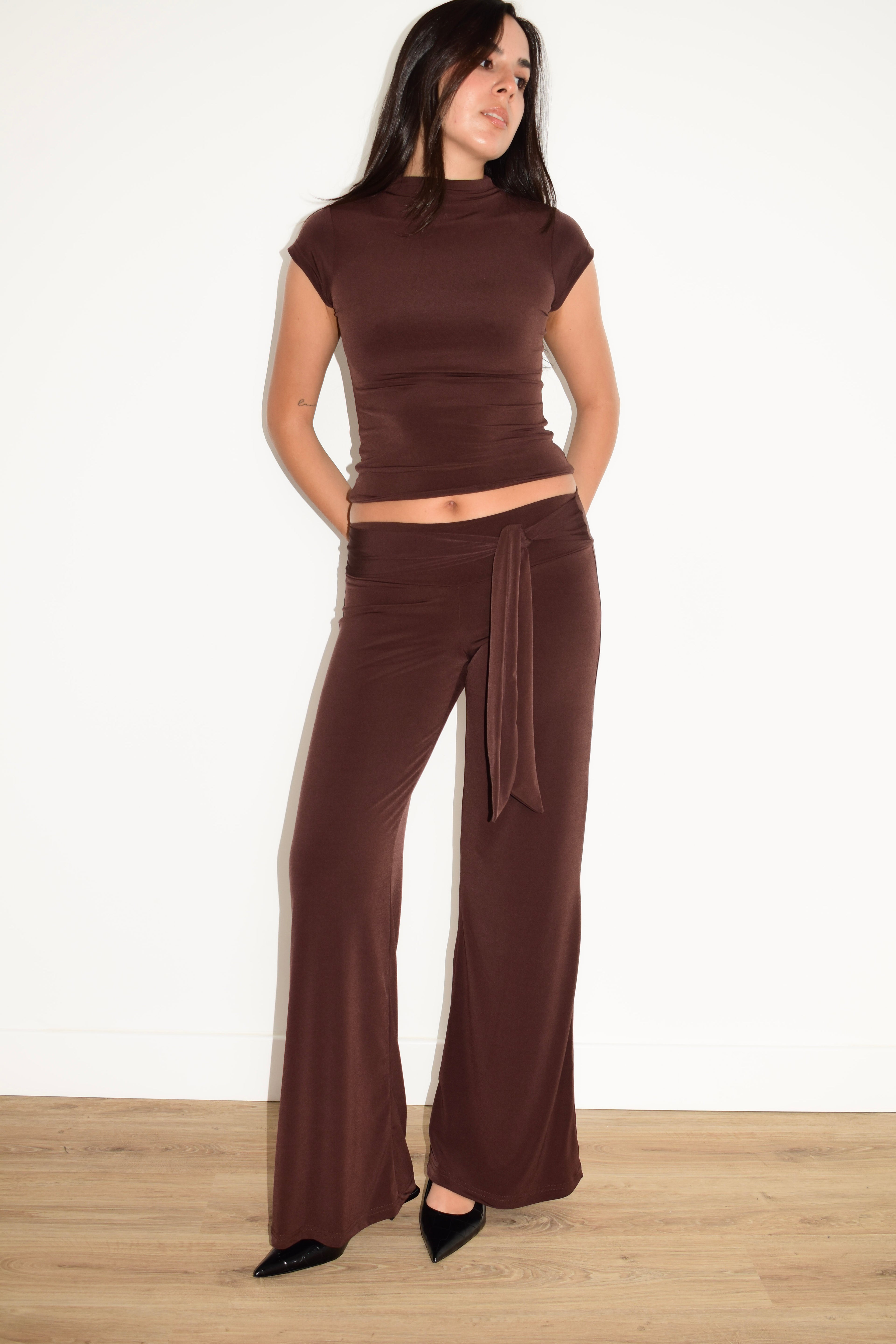 PANTS ROMA CHOCOLATE