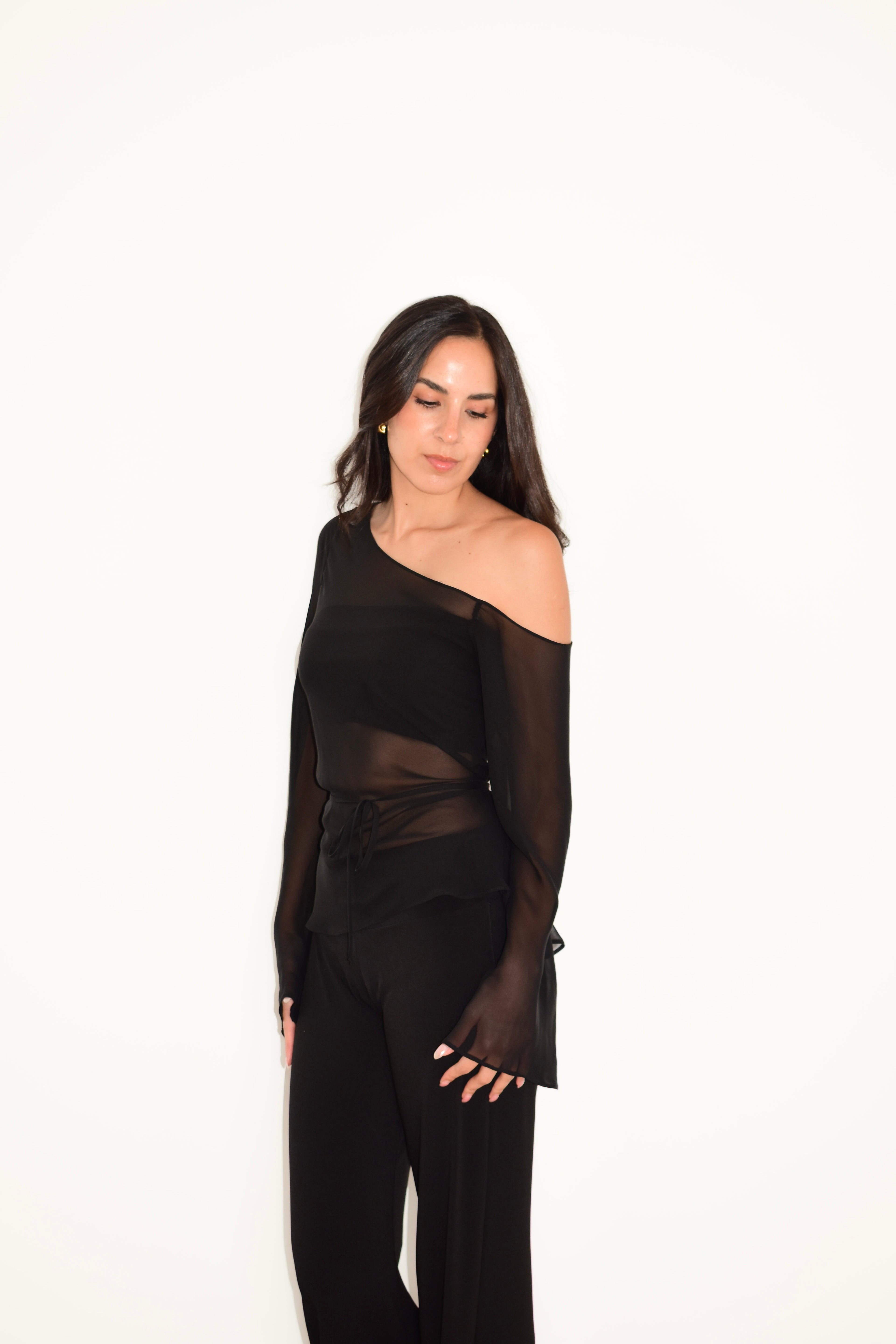 TOP DIANA NEGRO