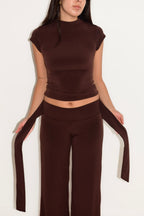 PANTS ROMA CHOCOLATE