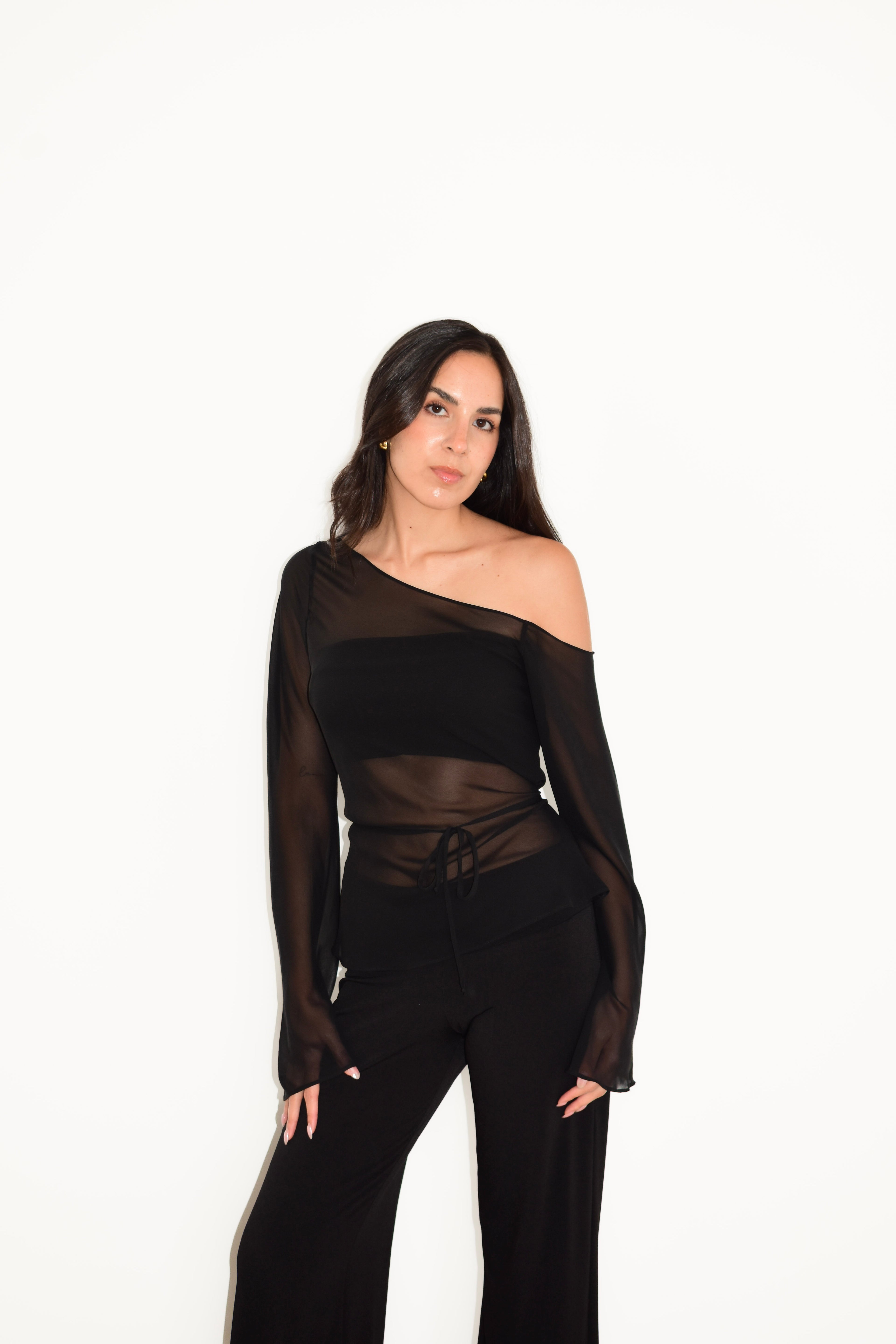 TOP DIANA NEGRO