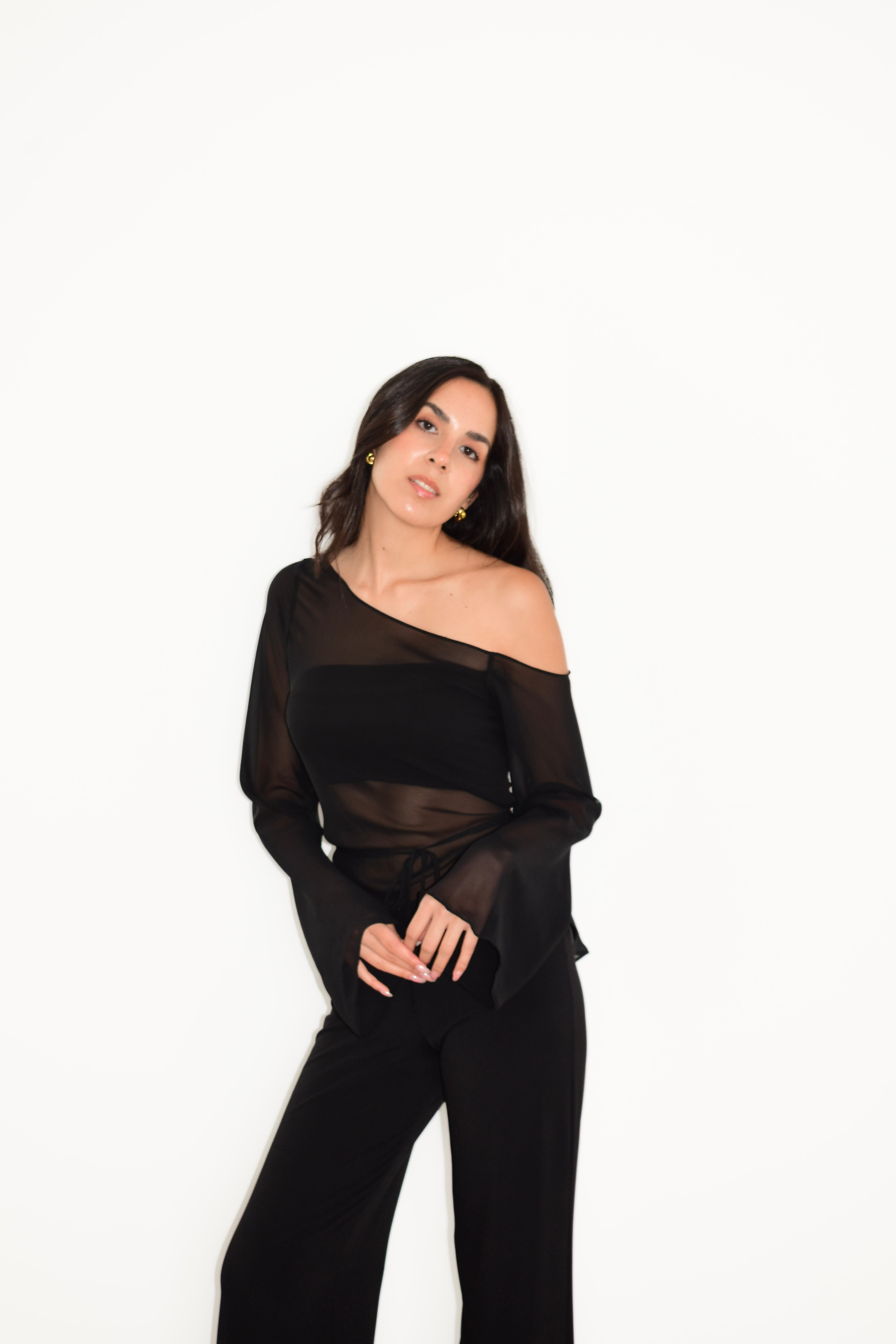 TOP DIANA NEGRO