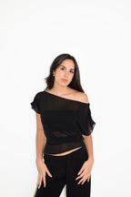 TOP LENA NEGRO