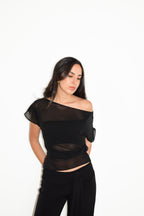 TOP LENA NEGRO