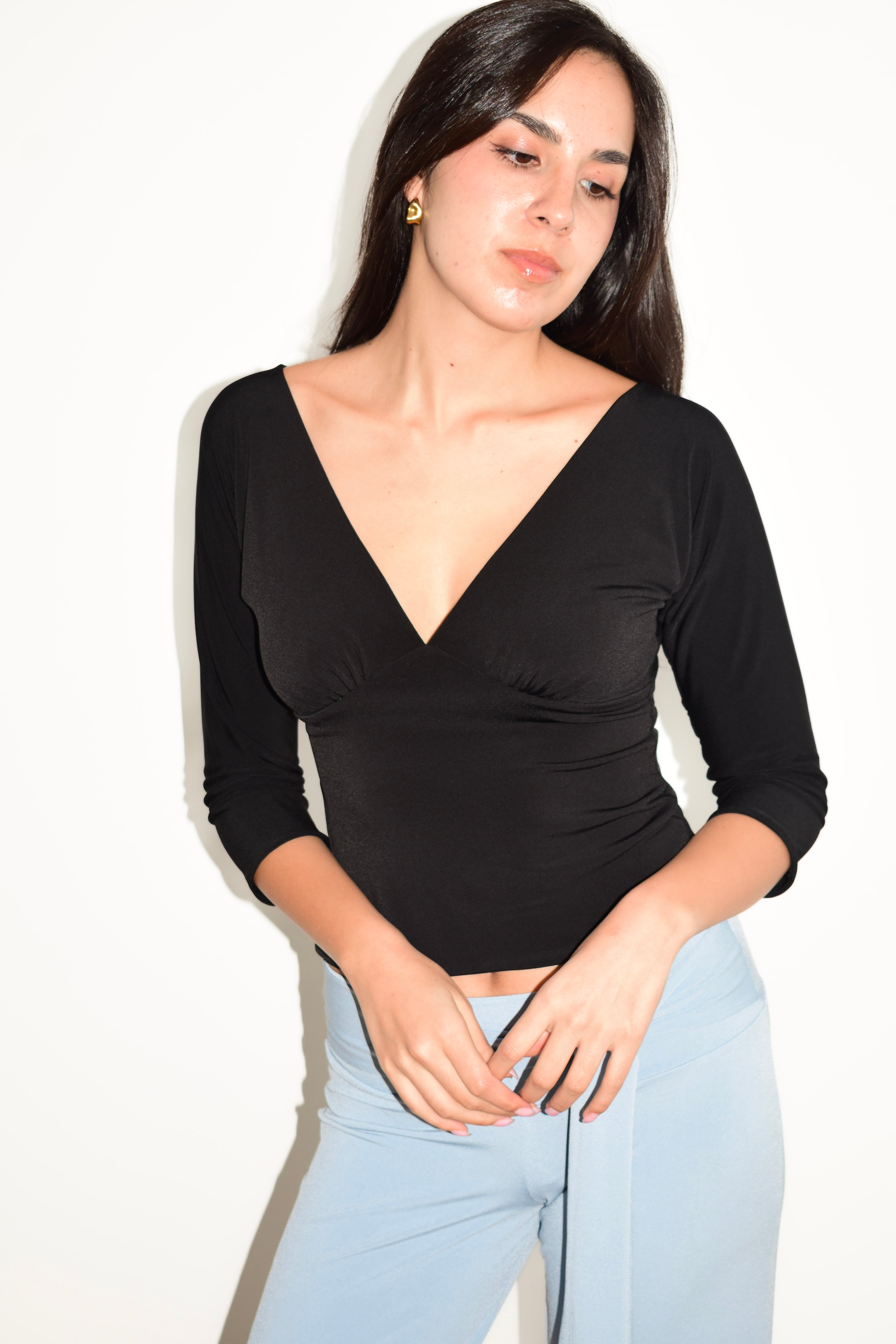 TOP ALISA NEGRO