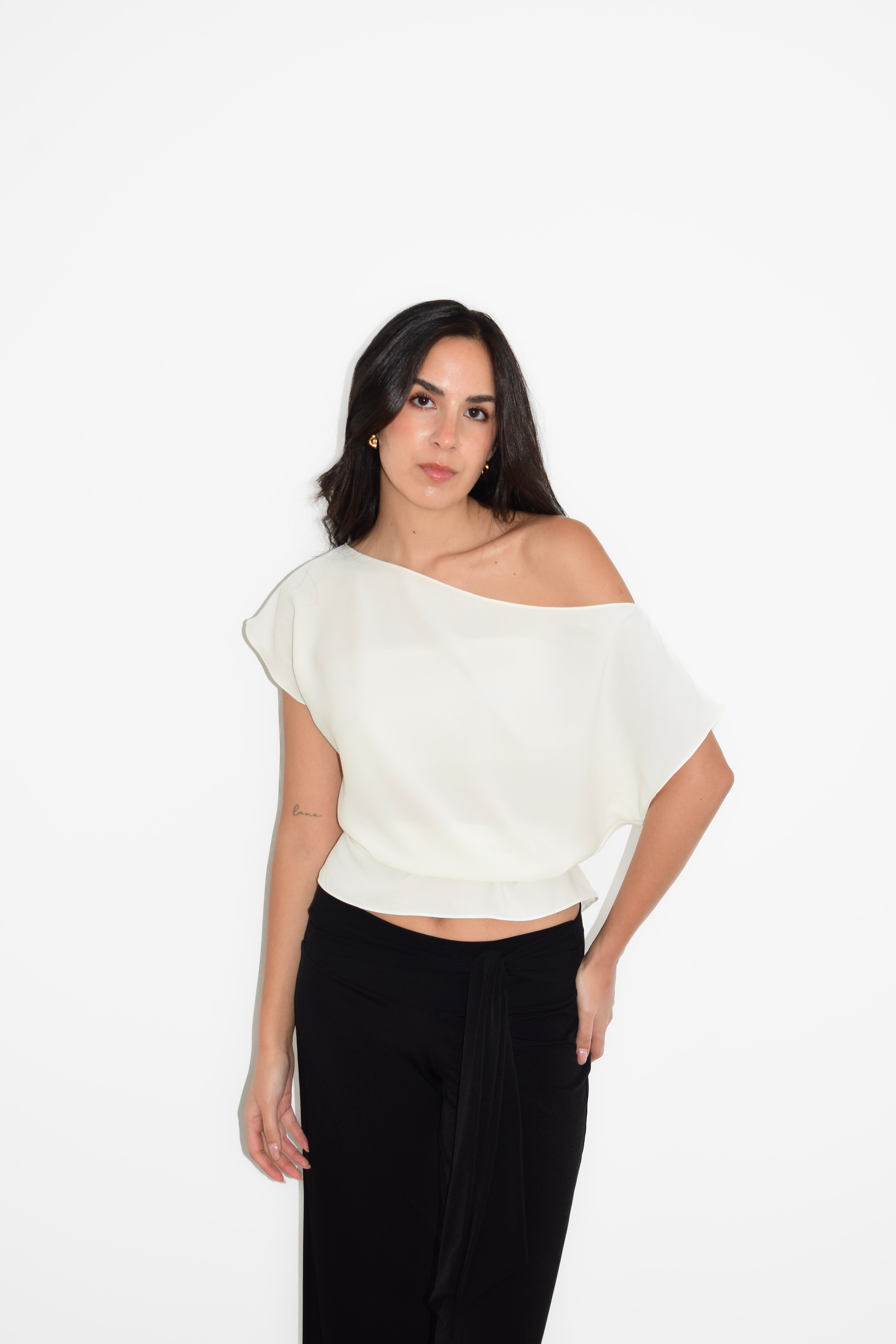 TOP LENA IVORY