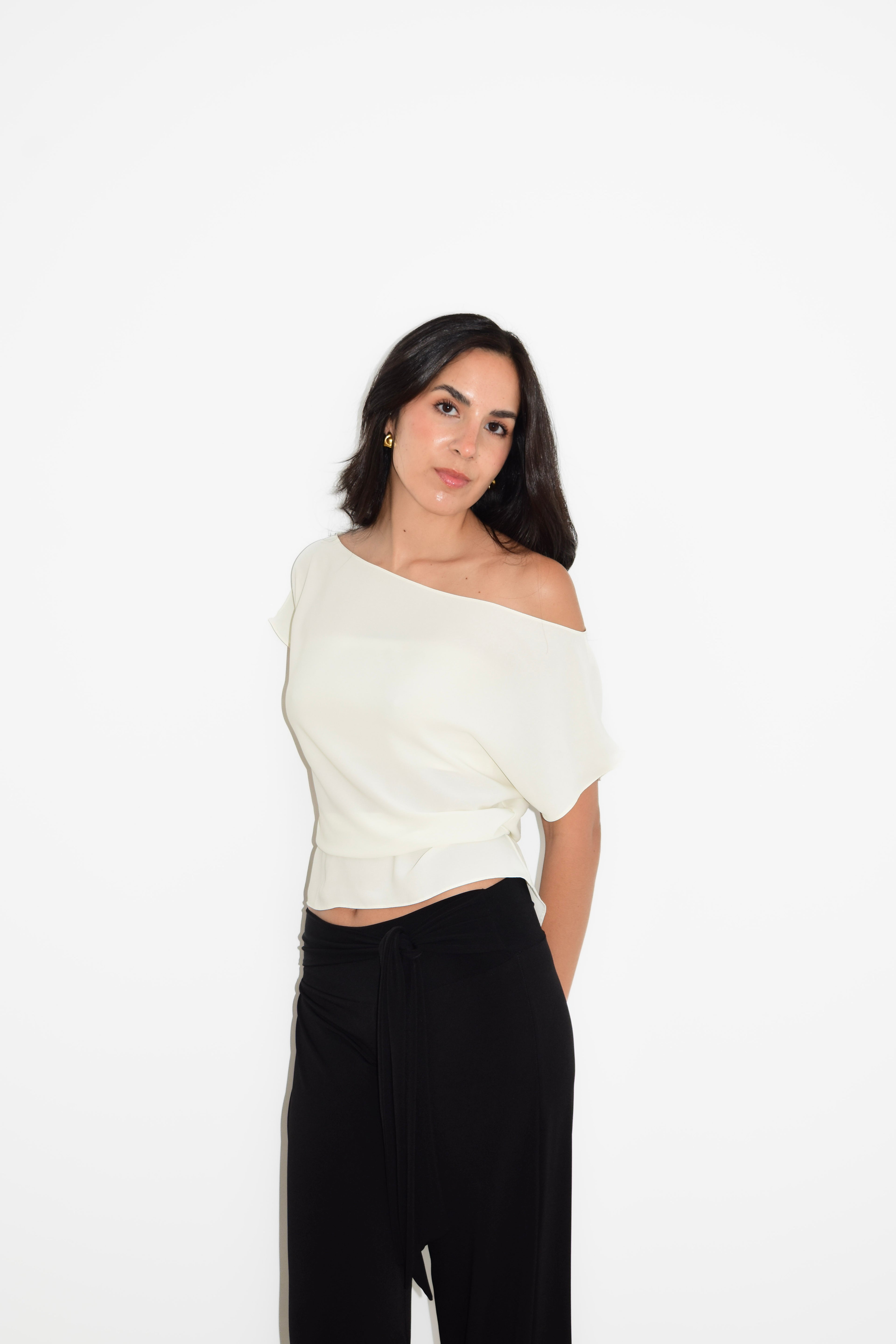 TOP LENA IVORY