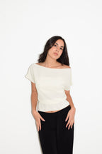 TOP LENA IVORY