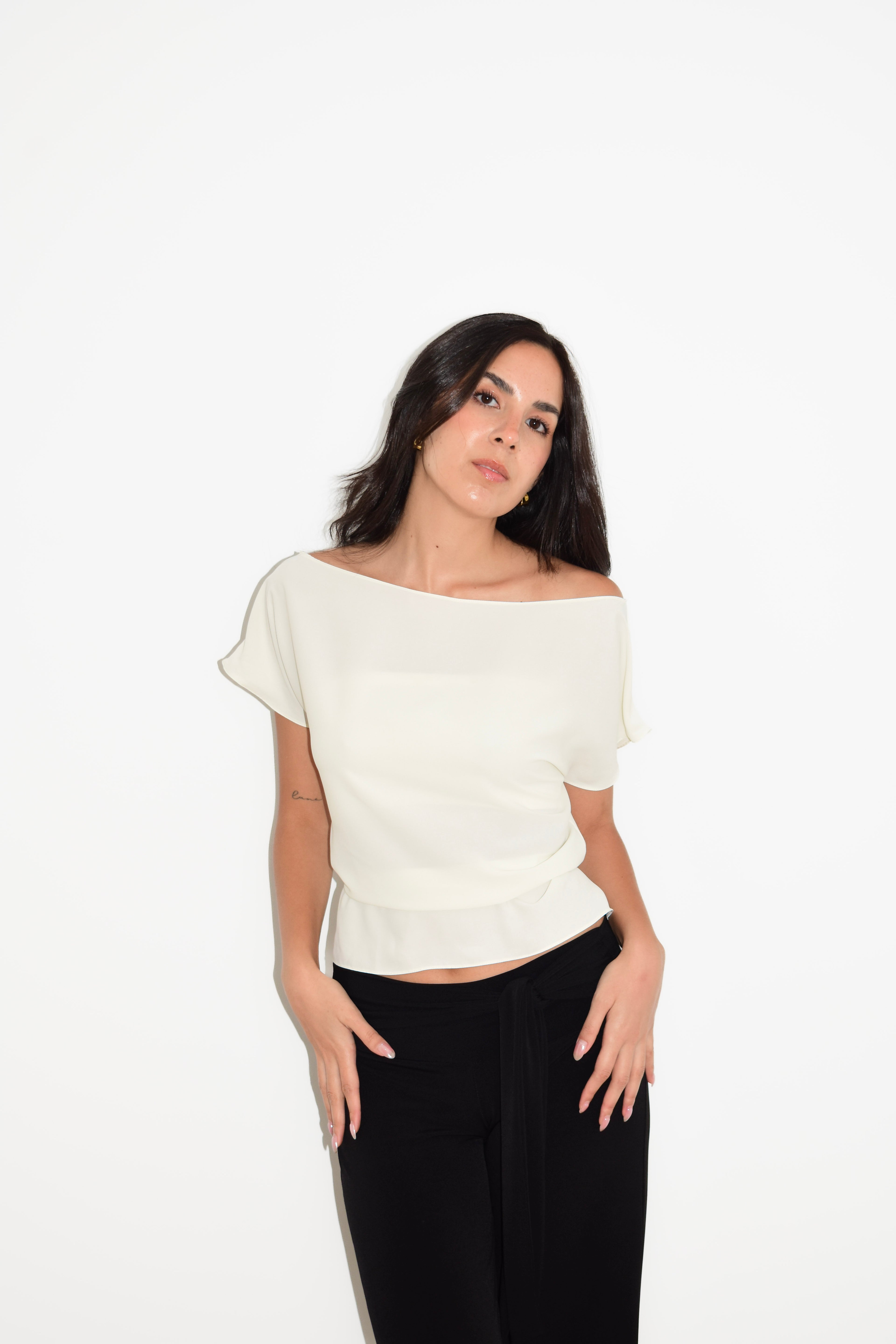 TOP LENA IVORY