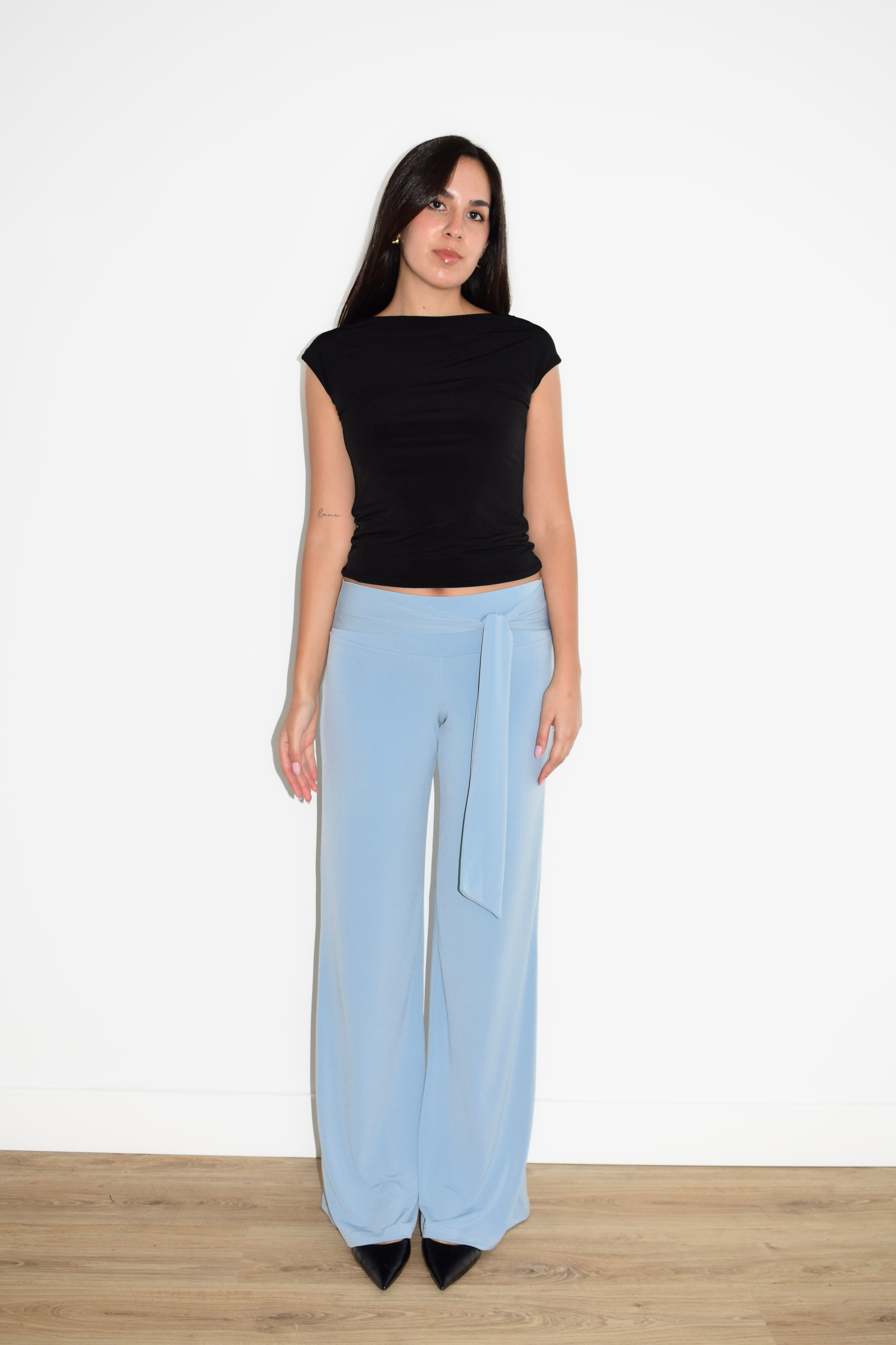 PANTS ROMA CELESTE