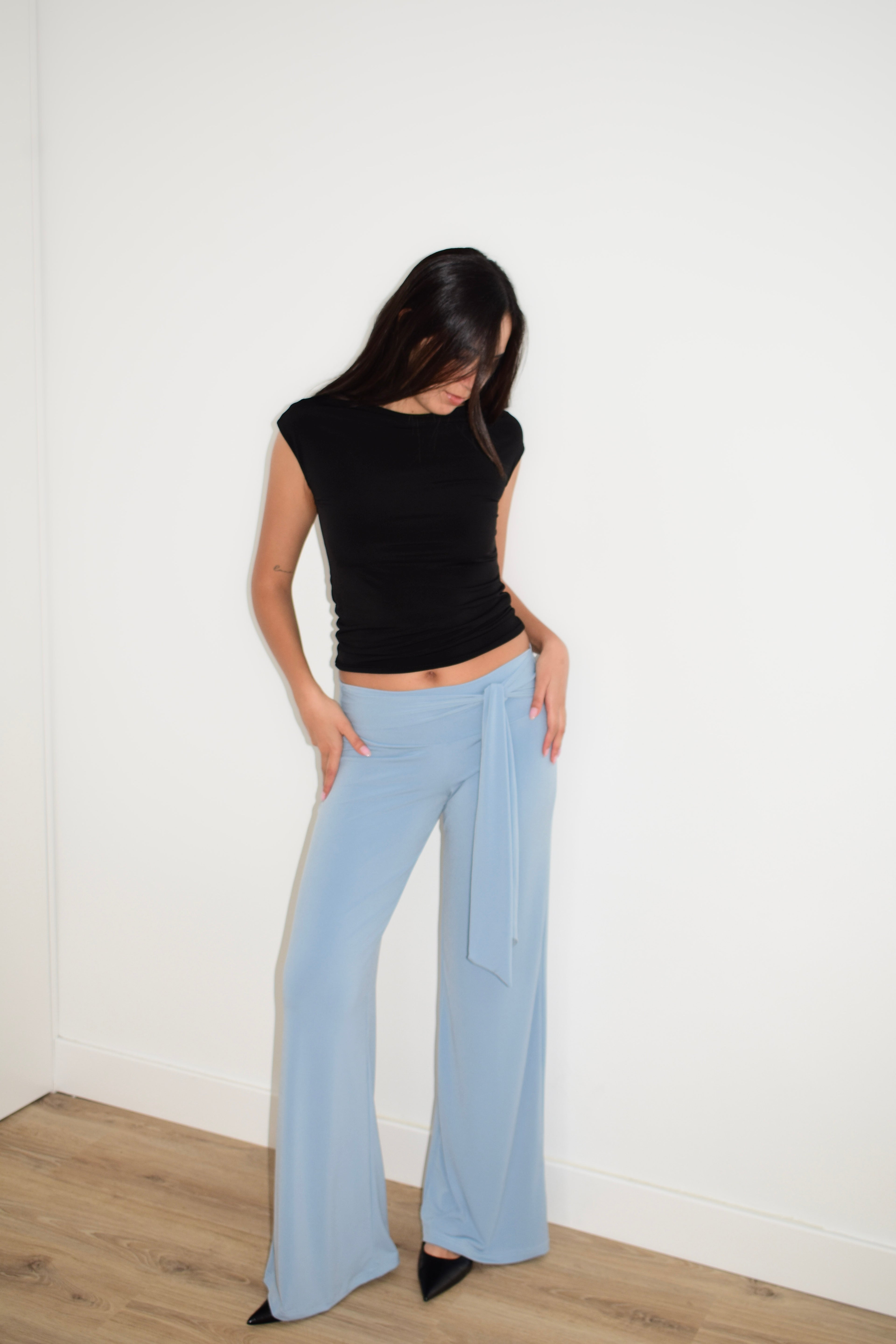 PANTS ROMA CELESTE