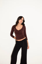 BLACK NOA TOP