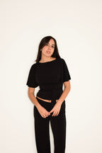 TOP MELINA NEGRO