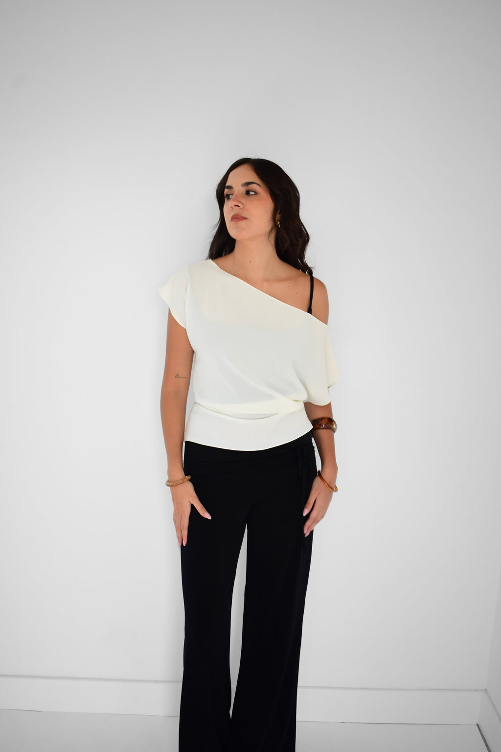 TOP LENA IVORY