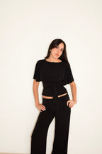 TOP MELINA NEGRO