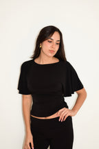 TOP MELINA NEGRO