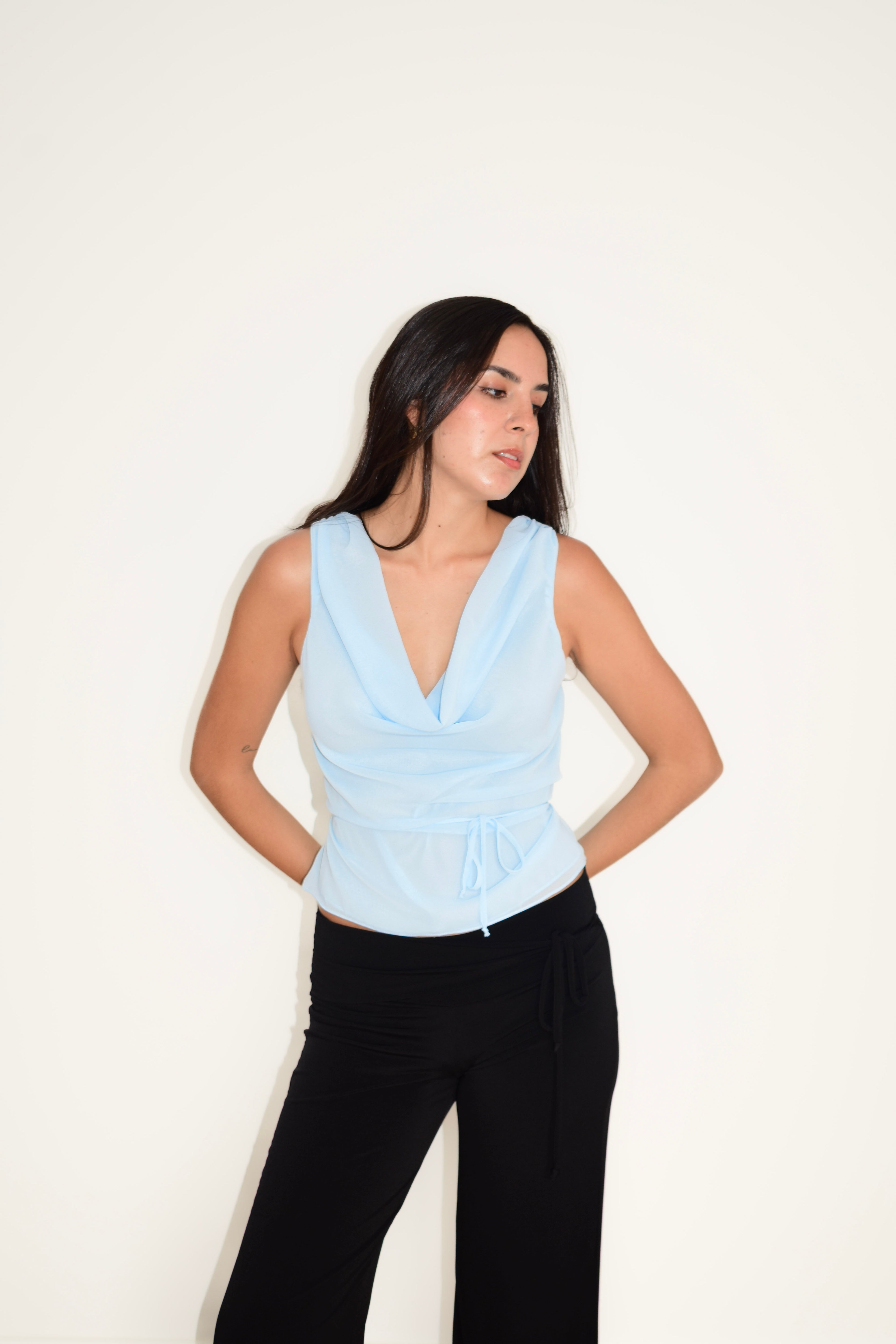 TOP IRIS CELESTE - New version