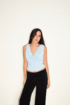 TOP IRIS CELESTE - New version