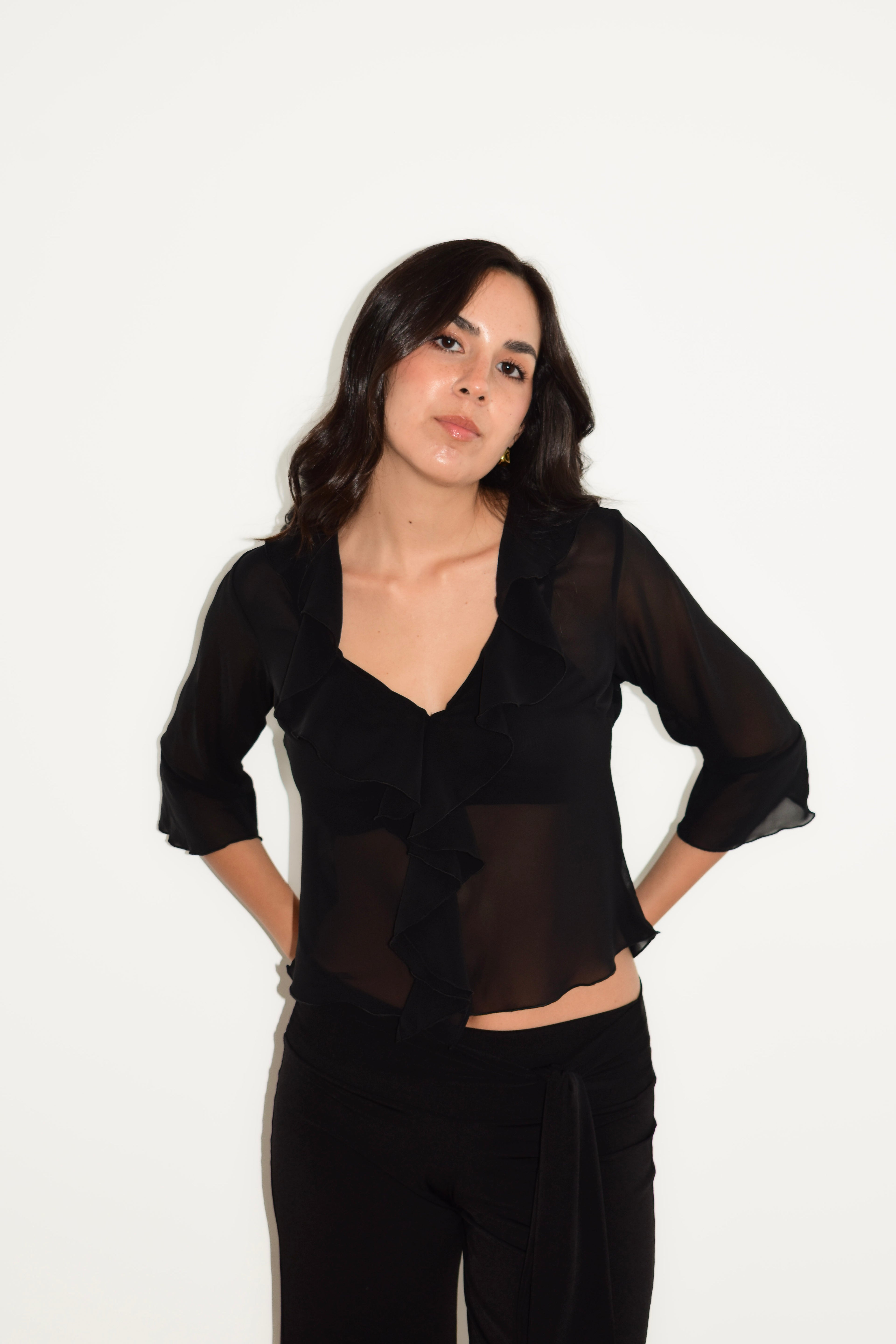 TOP LILY NEGRO