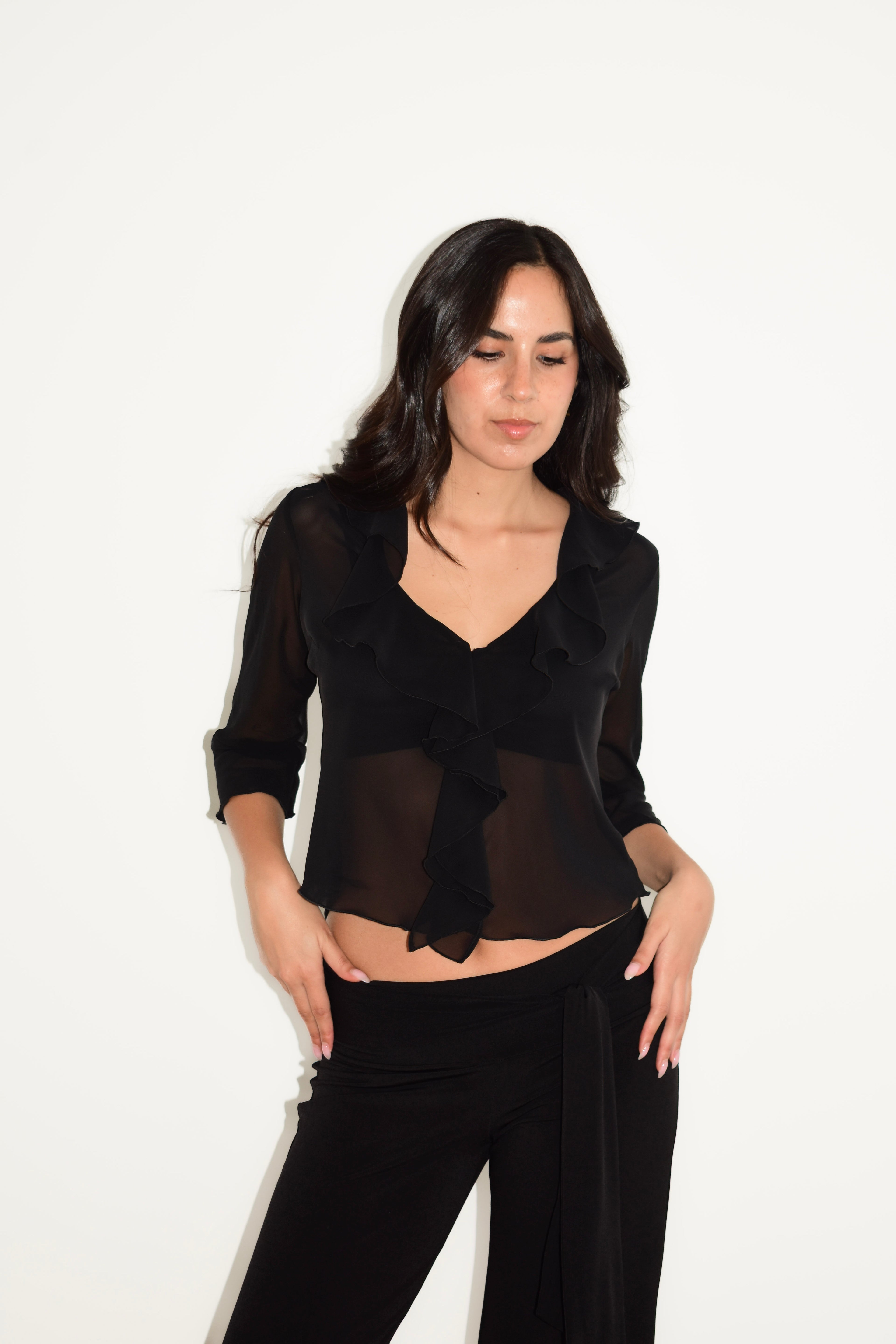 TOP LILY NEGRO