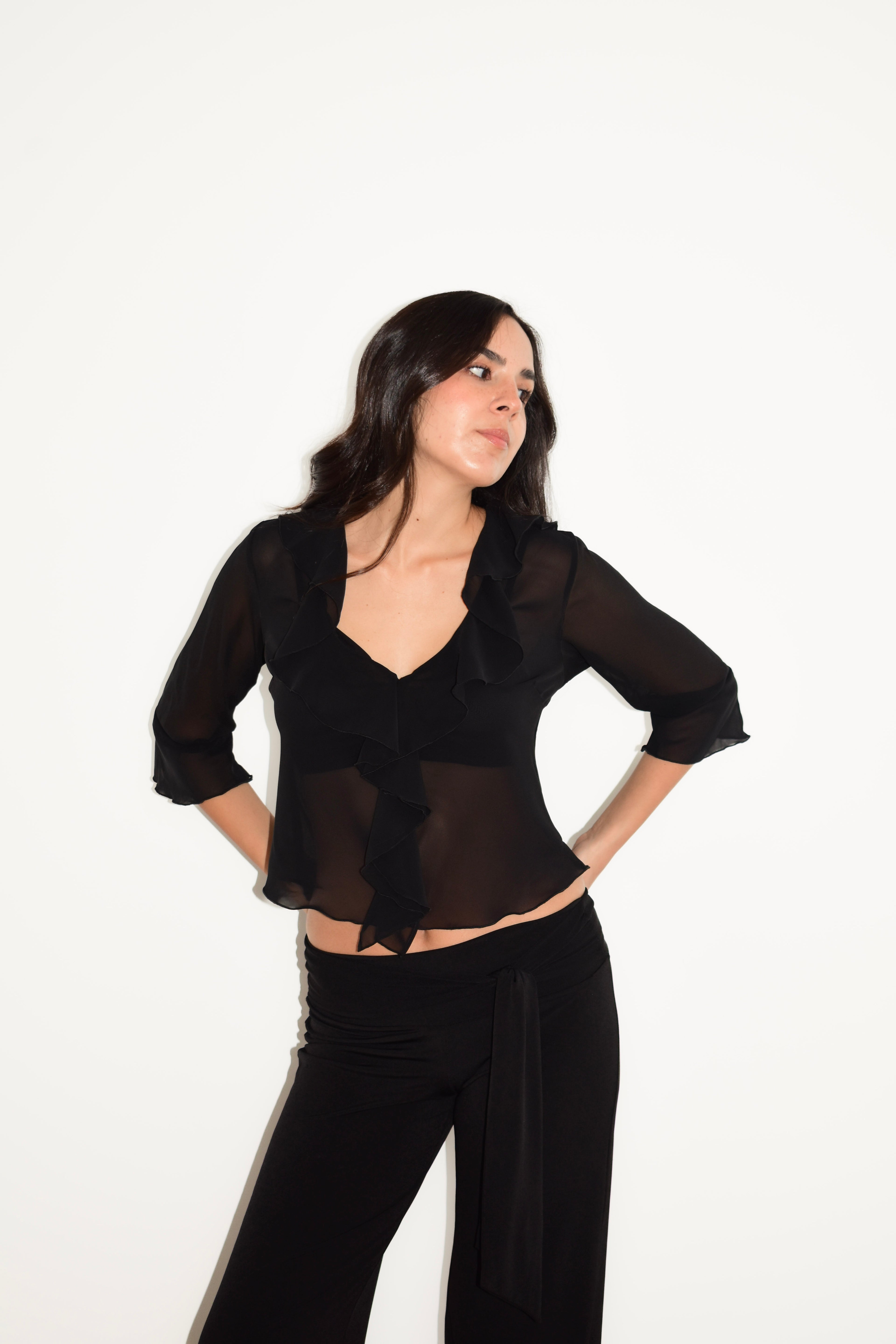 TOP LILY NEGRO