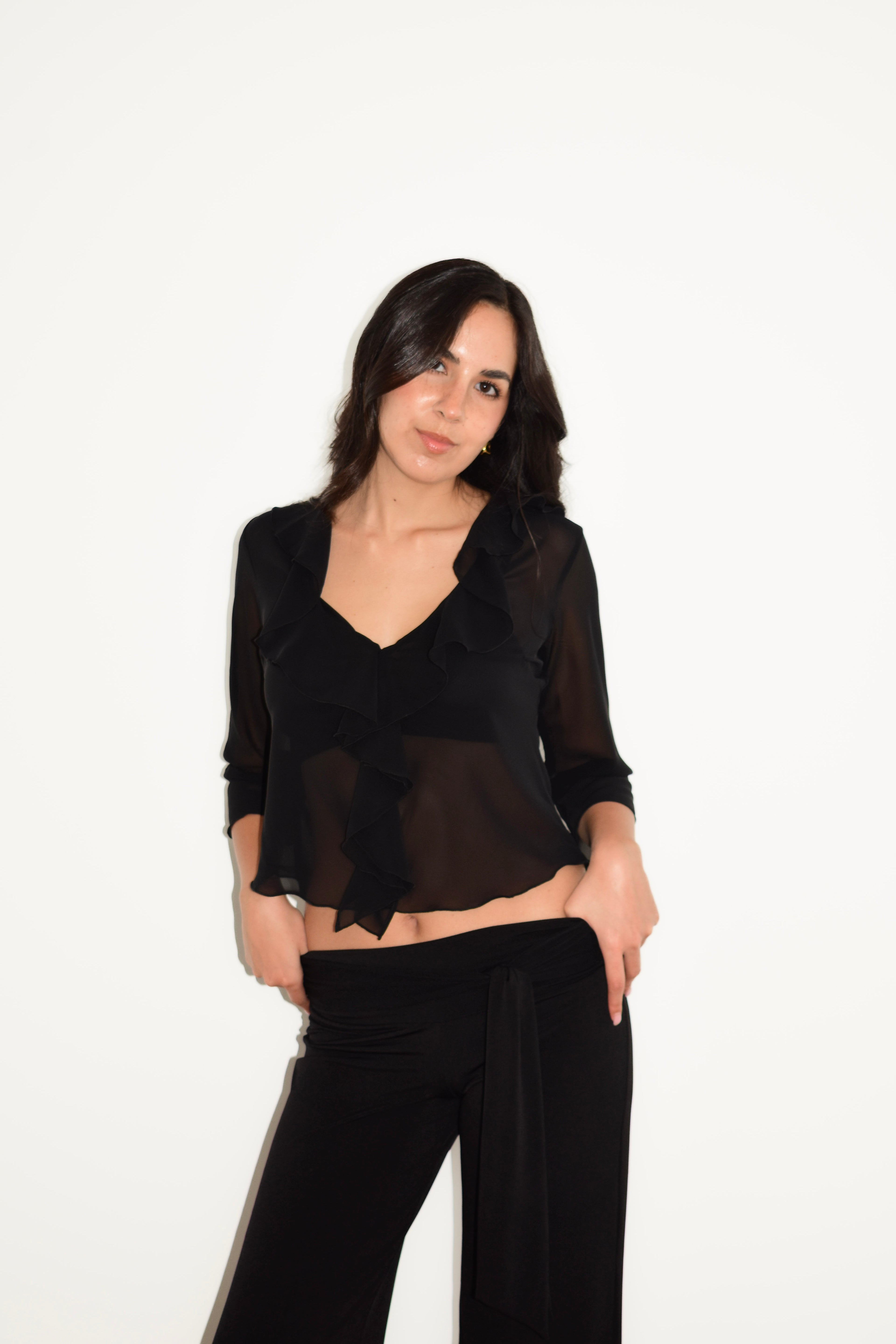 TOP LILY NEGRO