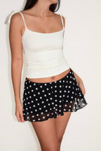 CLARA MINI SKORT DOTS