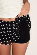 CLARA MINI SKORT DOTS