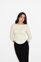 TOP MILA IVORY