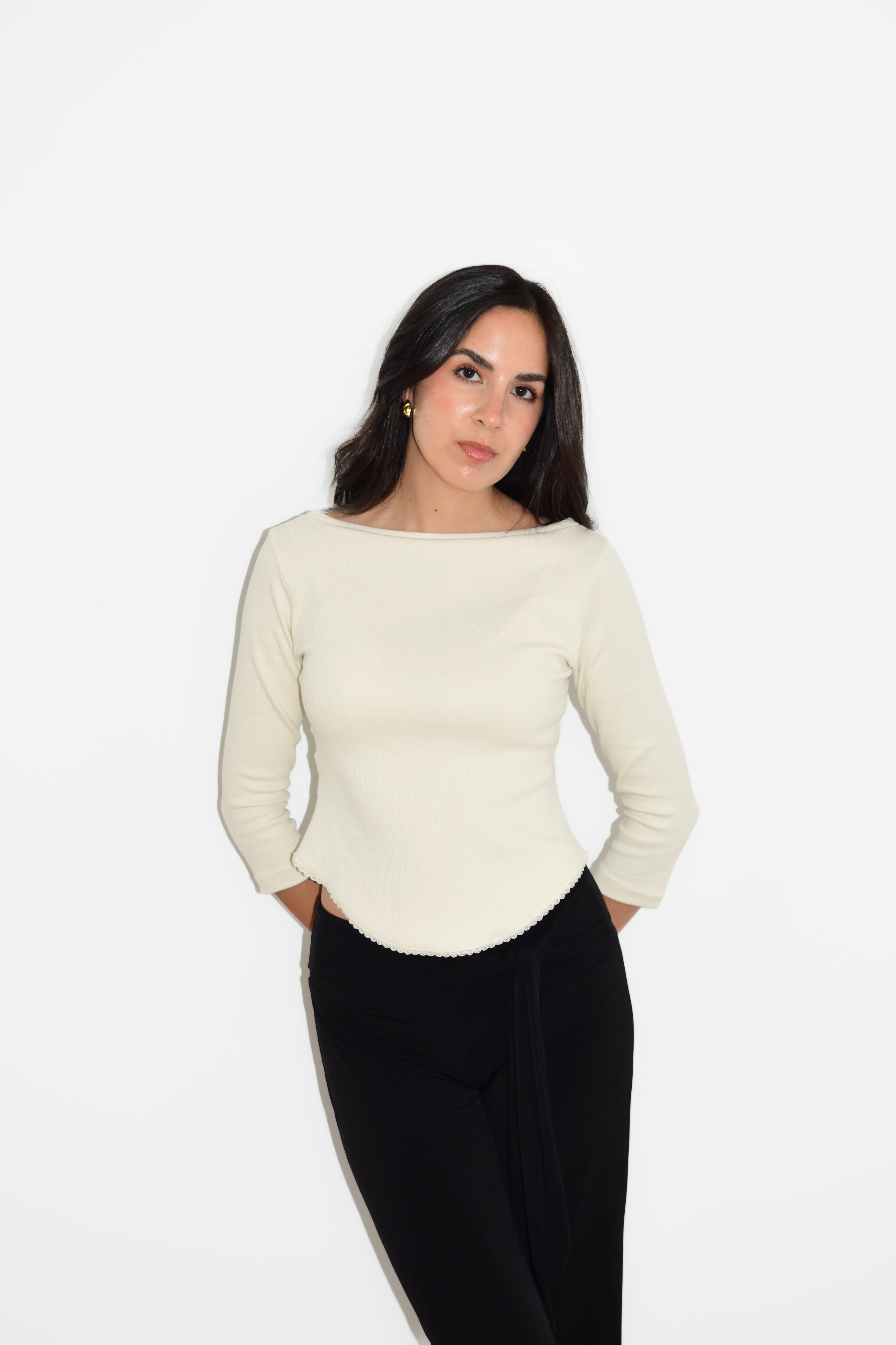 TOP MILA IVORY