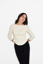 TOP MILA IVORY