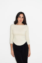 TOP MILA IVORY