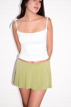 CLARA MINI SKORT OLIVA