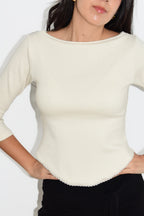 TOP MILA IVORY