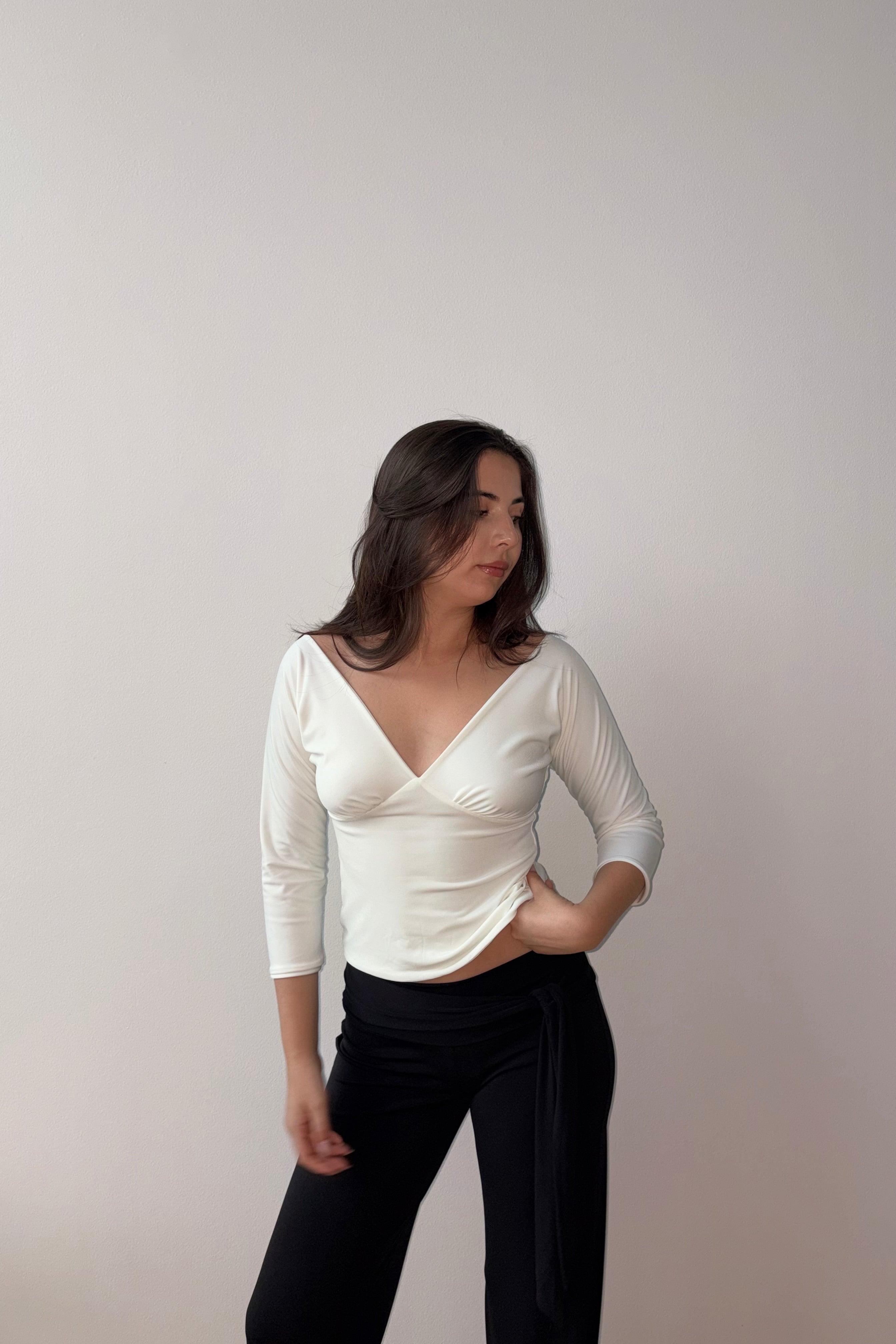 TOP ALISA IVORY