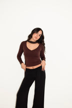 BLACK NOA TOP